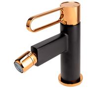 FDesign Zaffiro grifo para bidé de pie negro FD1-ZFR-6-25