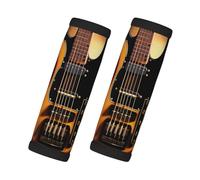 fdgbnm Empuñaduras de equipaje para guitarra instrumental, 2 paquetes, funda de neopreno para maleta de viaje para una fácil identificación