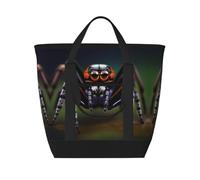 fdgbnm Tropical Rainforest Spiders - Bolsa térmica de gran capacidad para el almuerzo, para mujer