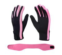 FDGGT 1 Par De Guantes De Snorkel Y 1 Diadema De Protección Auditiva para Natación, Guantes Antideslizantes Resistentes Al Desgaste, Guantes De Buceo Elásticos, Equipo De Buceo