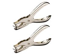 FDGGT 2 Unidades De Perforadoras Manuales, Perforadoras De Metal, Herramientas para Perforar Papel, Fotografías, Postales