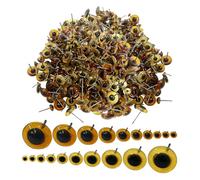 FDGGT 200 Uds. Frascos De Vidrio para Muñecas, Ojos De Simulación De Muñecas, Ojos Artesanales para Muñecas DIY, Accesorios para Muñecas