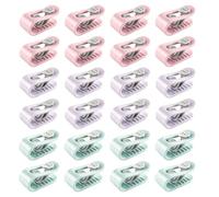 FDGGT 24 Uds Clips para Edredón Soportes para Edredón Clips De Plástico Multiusos Clips Antideslizantes para Edredón Accesorios para El Hogar