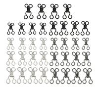 FDGGT 36 Pares De Hebillas Metálicas para Ropa, Hebillas Fijas para Conexión De Ropa, Reparación De Ropa, Adecuadas para Pantalones, Faldas, Ropa Interior Y Abrigos.