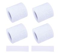FDGGT 4 Muñequeras Absorbentes De Sudor Y 2 Bandas Elásticas para El Cabello, Muñequeras Deportivas Elásticas, Equipamiento Deportivo, Adecuadas para Correr, Fitness, Baloncesto, Etc.