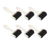 FDGGT 6 Uds Cepillos De Rodillos De Goma Herramientas De Artesanía DIY Aplicadores De Tinta Mini Cepillos De Rodillos Accesorios De Pintura
