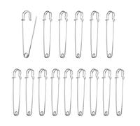 FDGGT Paquete De 15 Imperdibles, Alfileres Grandes De Metal, Alfileres para Accesorios De Bricolaje, Agujas Resistentes Y Duraderas, Decoración Grande De Alfileres para Ropa