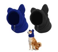 FDGGT Paquete De 2 Gorros Cálidos para Perros, Bonitos Gorros para Mascotas, Suministros para Mascotas, Gorros Suaves para Mascotas, Gorros Ajustables para Mascotas