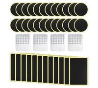 FDGGT Paquete De 40 Parches para Neumáticos, Herramientas De Reparación De Neumáticos, Parches Autoadhesivos para Neumáticos, Parches para Reparación De Neumáticos