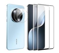 FDHYFGDY 2+2 Piezas Protector de Pantalla para Honor Magic 7 Pro Cristal Templado, Protector de cámara y película Protectora de Vidrio, Dureza 9H, Pantalla HD antiburbujas