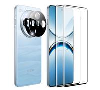 FDHYFGDY 2+2 Piezas Protector de Pantalla para Oppo Find X8 Pro 5G Cristal Templado, Protector de cámara y película Protectora de Vidrio, Dureza 9H, Pantalla HD antiburbujas