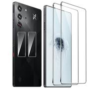 FDHYFGDY 2 Piezas Cristal Templado para RedMagic 10S Pro/10S Pro+/10 Pro/10 Pro+ Protector de Pantalla, 2 Piezas Película de Vidrio para Cámara, Dureza 9H, Pantalla Antiarañazos y Antiburbujas