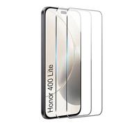 FDHYFGDY 2 Piezas para Honor 400 Lite/Honor 200 Lite/Honor X8c/X8b Cristal Templado, Protector de cámara y película Protectora de Vidrio, Dureza 9H, Protector de Pantalla HD antiburbujas