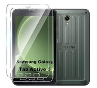 FDHYFGDY 2 piezas protectores de pantalla para Samsung Galaxy Tab Active 5 / Galaxy Tab Active 3 cristal templado, resistente a los arañazos, sin burbujas, protector de pantalla con nivel de dureza 9H