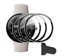FDHYFGDY 3 Piezas Película protectora para Google Pixel Watch 4 45mm, Película fina Compuesta HD [Anti-Arañazos + cobertura total], Protector de Pantalla compatible con Google Pixel Watch 4