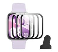FDHYFGDY 3 Piezas película protectora para Huawei Watch Fit 4/Fit 3, película fina compuesta HD [Anti-Arañazos + cobertura total], Protector de Pantalla compatible con Huawei Watch Fit 4/Fit 3-negro