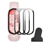 FDHYFGDY 3 Piezas película protectora para Xiaomi Smart Band 10 Protector de Pantalla, [Cobertura Completa] Película Delgada Compuesta HD, Doblado Libre, [Anti-Arañazos]