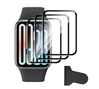 FDHYFGDY 3 Piezas película protectora para Xiaomi Smart Band 9 Pro Protector de Pantalla, [Cobertura Completa] Película Delgada Compuesta HD, Doblado Libre, [Anti-Arañazos] para mi Smart Band 9 Pro
