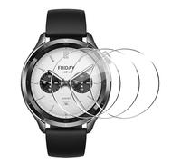 FDHYFGDY 3 Piezas película protectora para Xiaomi Watch S4 1.43" Protector de Pantalla, [Cobertura Completa] Película Delgada Compuesta HD, Doblado Libre, [Anti-Arañazos] para Xiaomi Watch S4