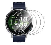 FDHYFGDY 3 Piezas Protector Pantalla para Amazfit Active 3/3 Premium/Amazfit Balance 3, Cristal Templado HD [Anti-Arañazos + Cobertura Total], Protector de Pantalla Sin burbujas