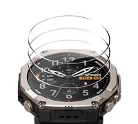 FDHYFGDY 3 Piezas Protector Pantalla para Amazfit T-Rex Ultra 2, Cristal Templado HD [Anti-Arañazos + Cobertura Total], Protector de Pantalla Compatible con Amazfit T-Rex Ultra 2