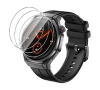 FDHYFGDY 3 Piezas Protector Pantalla para Honor Watch 5 Ultra, Cristal Templado HD [Anti-Arañazos + Cobertura Total], Protector de Pantalla Compatible con Honor Watch 5 Ultra