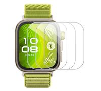 FDHYFGDY 3 Piezas Protector Pantalla para Huawei Watch Fit 4 Pro, Cristal Templado HD [Anti-Arañazos + cobertura total], Protector de Pantalla compatible con Huawei Watch Fit 4 Pro