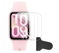 FDHYFGDY 3 Piezas Protector Pantalla para Xiaomi Smart Band 10 Pro, Cristal Templado HD [Anti-Arañazos + Cobertura Total], Protector de Pantalla Compatible con Xiaomi Smart Band 10 Pro