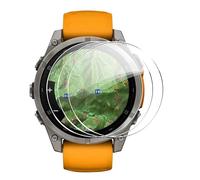 FDHYFGDY 3 Piezas Protectores de Pantalla para Garmin Fenix 8 47mm Cristal Templado, Película Protectora Dureza 9H, [Sin Burbujas] [Antirrayas]