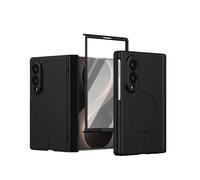 FDHYFGDY Carcasa para Samsung Galaxy Z Fold 8 Funda, con Protector de Pantalla y bisagra, Compatible con MagSafe, Magnética, Mntigolpes y Antirrayas para Z Fold 8 Funda - Negro