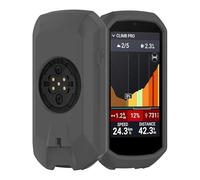FDHYFGDY Funda Compatible con Garmin Edge 1050 Funda de Silicona, Funda Protectora de Silicona - Accesorios para Bicicleta GPS para Garmin Edge 1050 Funda Protectora (Gris)