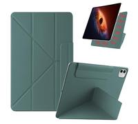 FDHYFGDY Funda para Honor Magic Pad 4 12,3" Carcasa Protectora Magnética, Funda Delgada y Liviana con Soporte Inteligente, Carcasa para Tableta para Honor Magic Pad 4, Verde Oscuro