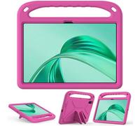 FDHYFGDY Funda para Honor Pad X8a/Honor Pad X8b, Funda Ligera y Duradera a Prueba de Golpes con Asa de Transporte, Funda Protectora Resistente para niños y Adultos,Rosa roja