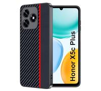 FDHYFGDY Funda para Honor X5c/X5c Plus Carcasa, Resistente a Golpes y Arañazos, Fundas Ultrafina para Teléfono de Fibra de Carbono Compatible