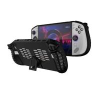 FDHYFGDY Funda para Lenovo Legion Go S Game Machine Funda con Soporte Funda Protectora de TPU Que Absorbe los Golpes -Negro