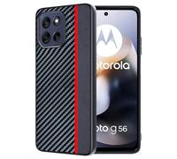 FDHYFGDY Funda para Motorola Moto G56 Carcasa，Resistente a Golpes y Arañazos，Fundas Ultrafina para Teléfono de Fibra de Carbono Compatible con Motorola Moto G56 Funda