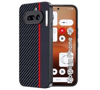 FDHYFGDY Funda para Nothing Phone 4a Carcasa, Resistente a Golpes y Arañazos, Fundas Ultrafina para Teléfono de Fibra de Carbono Compatible con Nothing Phone 4a Funda