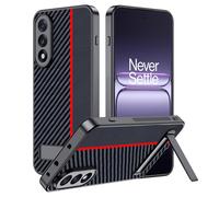 FDHYFGDY Funda para OnePlus Nord 5 Carcasa，Resistente a Golpes y Arañazos,Fundas Ultrafina para teléfono de Fibra de Carbono，Soporte para teléfono móvil con ángulo Ajustable,per OnePlus Nord 5 Funda