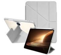 FDHYFGDY Funda para OnePlus Pad Lite/OPPO Pad SE Funda Protectora Plegable Multiángulo, Nueva Funda de Cuero PU Carcasa Protectora Triple Pliegue con Función Auto Sleep/Wake-Gris