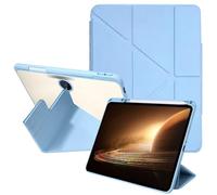 FDHYFGDY Funda para OnePlus Pad Lite/OPPO Pad SE Funda Protectora Plegable Multiángulo, Nueva Funda de Cuero PU Carcasa Protectora Triple Pliegue con Función Auto Sleep/Wake-Azul