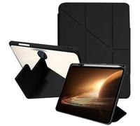 FDHYFGDY Funda para OnePlus Pad Lite/OPPO Pad SE Funda Protectora Plegable Multiángulo, Nueva Funda de Cuero PU Carcasa Protectora Triple Pliegue con Función Auto Sleep/Wake-Negro