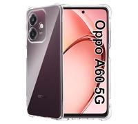 FDHYFGDY Funda para OPPO A40 / OPPO A40m / OPPO A60 5G, Funda de Silicona Transparente a Prueba de Golpes, Funda de Parachoques de TPU Suave y Transparente