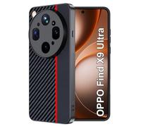 FDHYFGDY Funda para OPPO Find X9 Ultra Carcasa, Resistente a Golpes y Arañazos, Fundas Ultrafina para Teléfono de Fibra de Carbono Compatible con OPPO Find X9 Ultra Funda