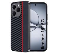 FDHYFGDY Funda para Realme 15T 5G Carcasa, Resistente a Golpes y Arañazos, Fundas Ultrafina para Teléfono de Fibra de Carbono Compatible con Realme 15T Funda