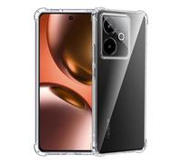 FDHYFGDY Funda para Realme GT 7/Realme GT 7T, Carcasa Protectora Transparente de Silicona a Prueba de Golpes, Funda Delgada y Suave de TPU