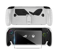 FDHYFGDY Funda para ROG Xbox Ally X/ROG Xbox Ally Carcasa, Carcasa de TPU con Soporte, Funda Protectora Antigolpes y antiarañazos (Blanco)