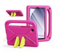 FDHYFGDY Funda para Samsung Galaxy Tab A11 8.7", Funda Ligera y Duradera a Prueba de Golpes con Asa de Transporte, Funda Protectora Resistente para niños y Adultos,Rosa