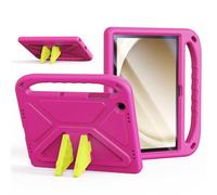 FDHYFGDY Funda para Samsung Galaxy Tab A11 Plus/A11+, Funda Ligera y Duradera a Prueba de Golpes con Asa de Transporte, Funda Protectora Resistente para niños y Adultos,Rosa