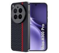 FDHYFGDY Funda para Vivo X300 Pro Carcasa, Resistente a Golpes y Arañazos, Fundas Ultrafina para Teléfono de Fibra de Carbono Compatible con Vivo X300 Pro Funda
