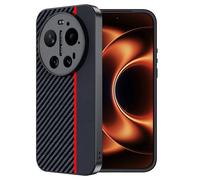 FDHYFGDY Funda para Xiaomi 17 Ultra Carcasa, Resistente a Golpes y Arañazos, Fundas Ultrafina para Teléfono de Fibra de Carbono Compatible con Xiaomi 17 Ultra Funda